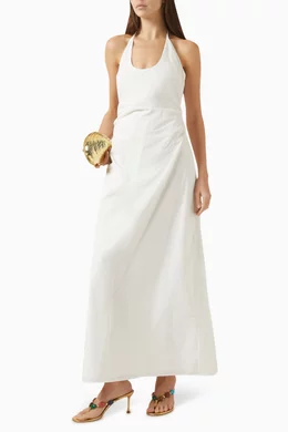fit flare dress wedding guest Pleated Woven Fit & Flare Dress