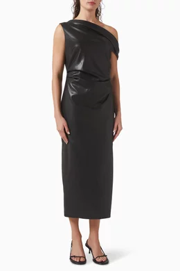 enza costa black dress Enza Costa S/S Supima Curve Mini Dress