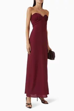 baobab athena maxi dress Baobab Athena Dress in Strawberry  TrenLend