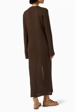 Buy BAOBAB Brown Mamu Knit Dress For Women Online | Ounass Oman
