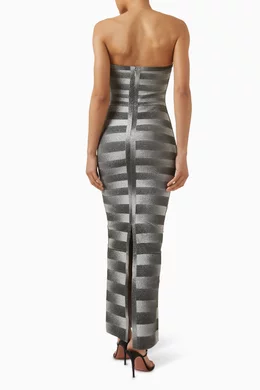 slim fit dress slacks Herve Leger