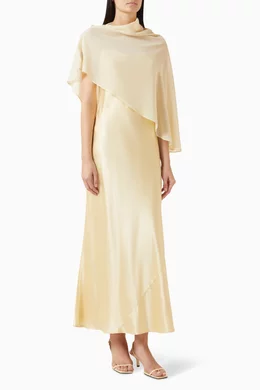 satin dresses for wedding guests Spaghetti Straps Dark Green Long Wedding Guest Dress with Split