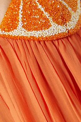 strapless open back dress Carioca Sunrise Gradient Maxi Dress main image 0