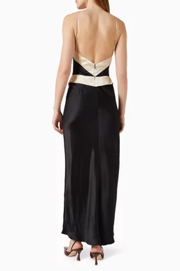 backless dress reformation Missoni Black Knit Backless Dress – Boutique LUC.S main image 1