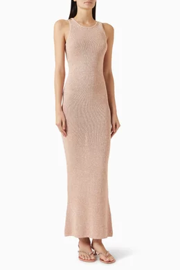 Buy Asta Resort Pink Natalia Sequin-embellished Dress For Women Online |  Ounass Oman