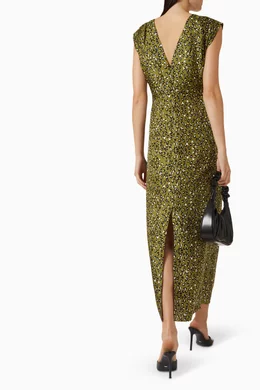 scanlan theodore green dress Scanlan Theodore Parachute Sleeveless Shirt Dress - Green