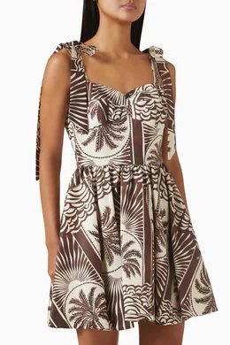 princess polly baby blue dress Women's Brown A Line Mini Dresses