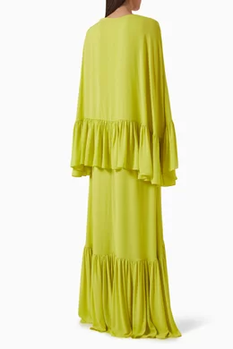 Buy Alexis Green Francina Maxi Dress For Women Online | Ounass Oman