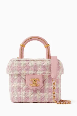 Buy Chanel Pre-Loved Pink Unused 2023 Mini Vanity Bag in