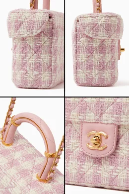 Buy Chanel Pre-Loved Pink Unused 2023 Mini Vanity Bag in
