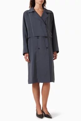knee length dresses for ladies Sorrento Trench Dress White - Clearance Sale
