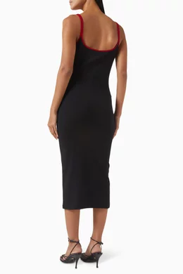 navy blue dress for baby girl Versace