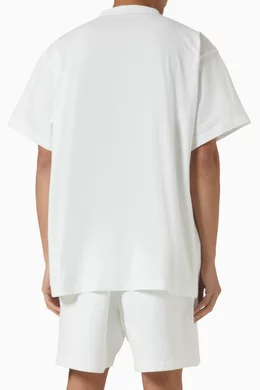 Buy Balenciaga White Wet Brush Oversized T-shirt in Dry Jersey For