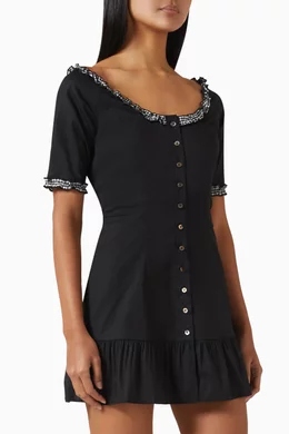 Buy Frankies Bikinis Black Sweet Dreams Mini Dress For Women Online |  Ounass Oman