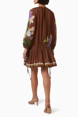alfie mini dress brown ootd in our Alfie Suede Mini Dress the perfect shade of chocolate brown  suede in a flattering mini dress. tap to shop! , #styleinspo #fallstyles  #outfitinspiration #ootd #nyc