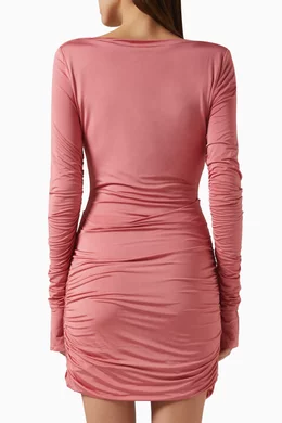strapless open back dress Paris Georgia Pink Aria Maxi Dress Pink / L main image 0
