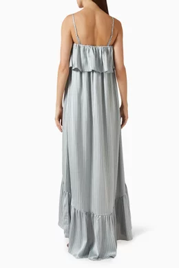 Buy Curaae Blue Isobel Maxi Dress For Women Online | Ounass Oman