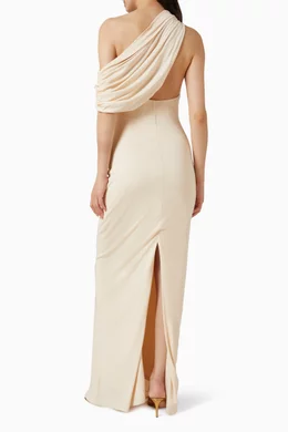 Buy Misha Neutral Camden Maxi Dress in Viscose Jersey For Women Online |  Ounass Oman