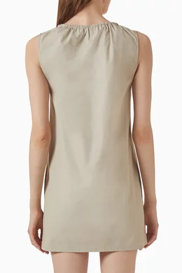 miu miu panama cotton dress Panama Cotton Dress