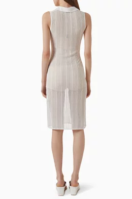 perkins neck knitted dress Perkins Neck Knitted Dress