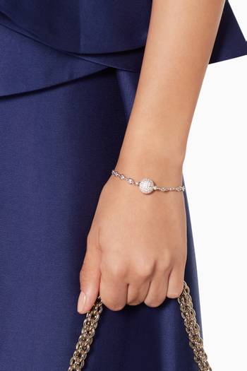 hover state of Cubic Zirconia Ball Sparkle Bracelet   