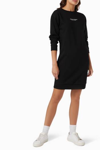 hover state of AX Sweatshirt Dress in Jersey 