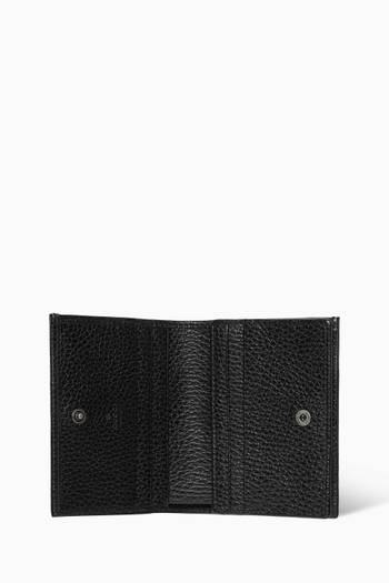 hover state of GG Marmont Card Case Wallet in Leather