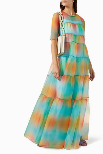 hover state of Hyacinth Maxi Dress in Organza