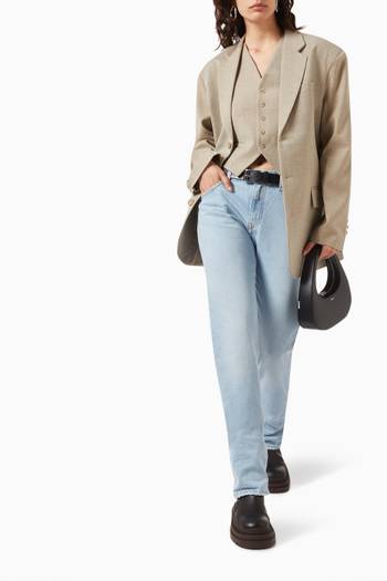 hover state of Gelso Oversized Blazer in Tencel-blend