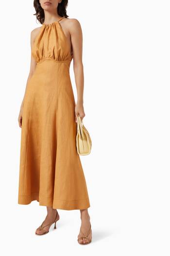hover state of Chelsea Midi Dress in Linen