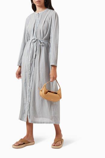 hover state of Lorena Shirt Dress in Cotton