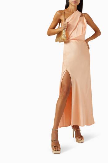 hover state of Alessia One-shoulder Dress