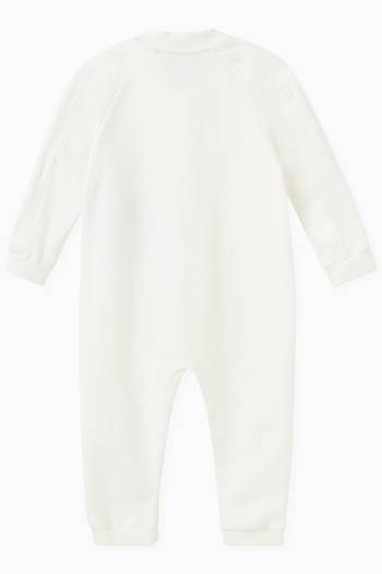 hover state of Logo-sleeves Jumpsuit in Cotton