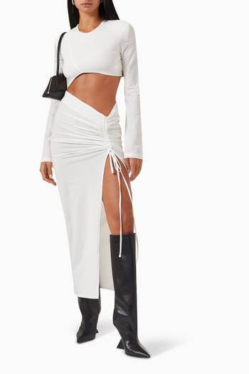 hover state of 001 Ruched Skirt