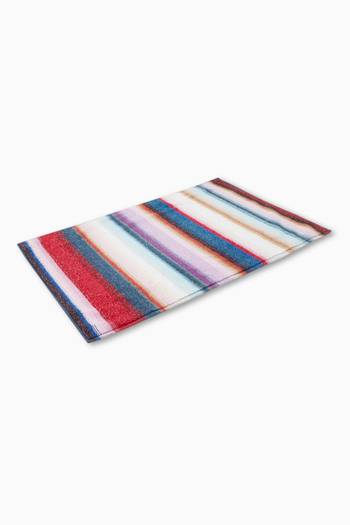 hover state of Clancy Bath Mat in Lamé Terrycloth