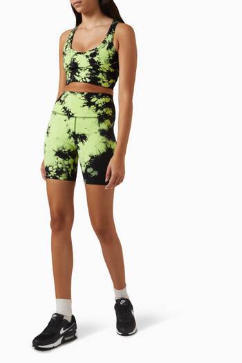 hover state of Zoey Biker Shorts in Stretch-nylon