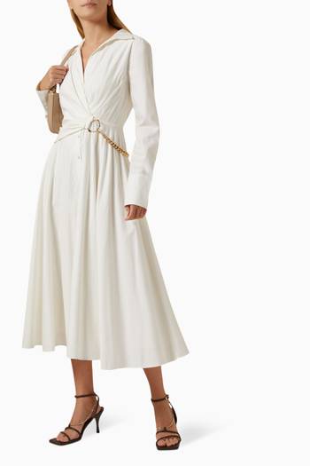 hover state of Kirtling Midi Dress in Cotton