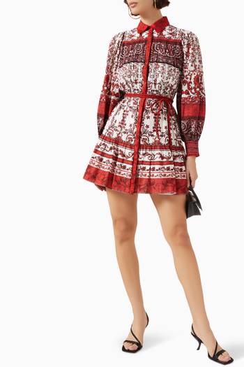 hover state of Tiffie Mini Dress in Cotton