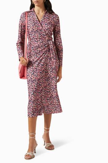 hover state of Pier Midi Dress in Jersey