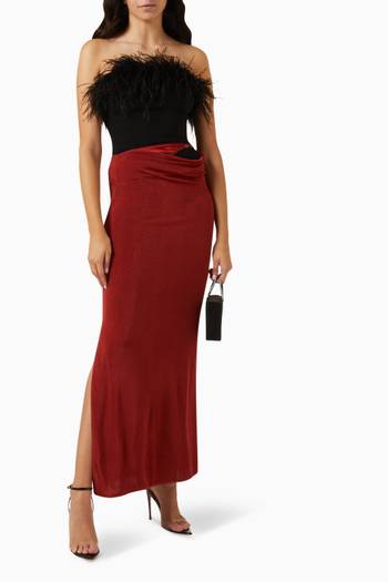 hover state of Kerry Maxi Skirt in Polyester