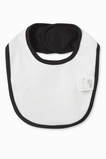 hover state of Logo Bib in Cotton Blend