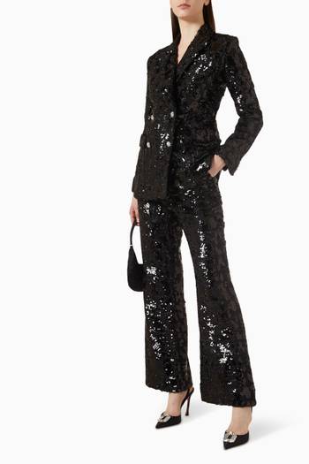hover state of Carla Jacket & Pants Set in Sequin