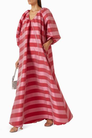hover state of George Striped Dress in Taffeta