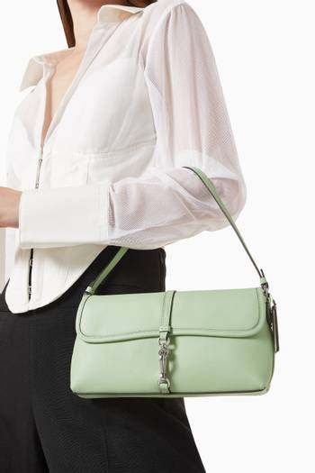 hover state of Hamptons Shoulder Bag in Leather
