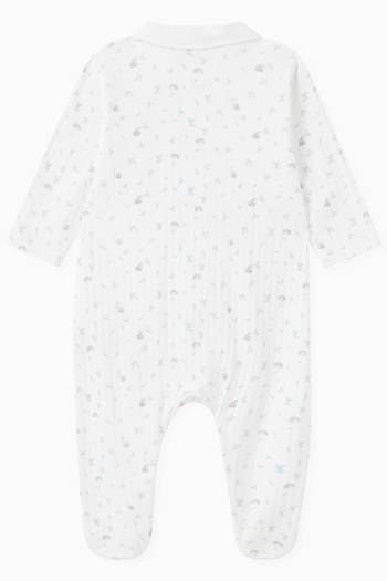 hover state of Hedgehog Print Pyjamas in Cotton