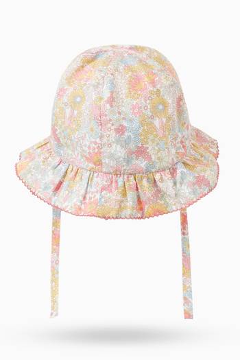 hover state of Liberty Floral Bucket Hat in Cotton