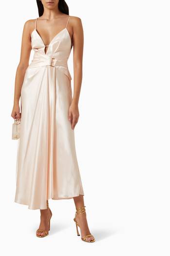 hover state of Exton Maxi Dress in Satin