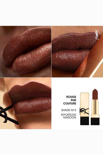 hover state of N13 Effortless Maroon Rouge Pur Couture Reno Lipstick, 3g