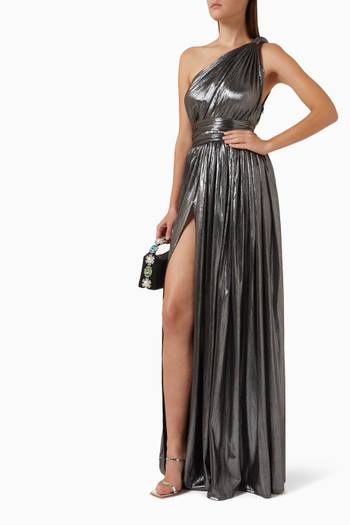 hover state of Goddess One Shoulder Gown
