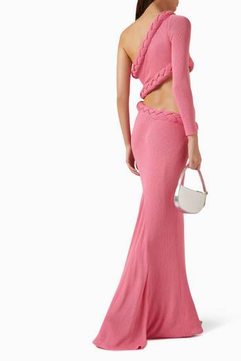 hover state of Dalia One-shoulder Gown